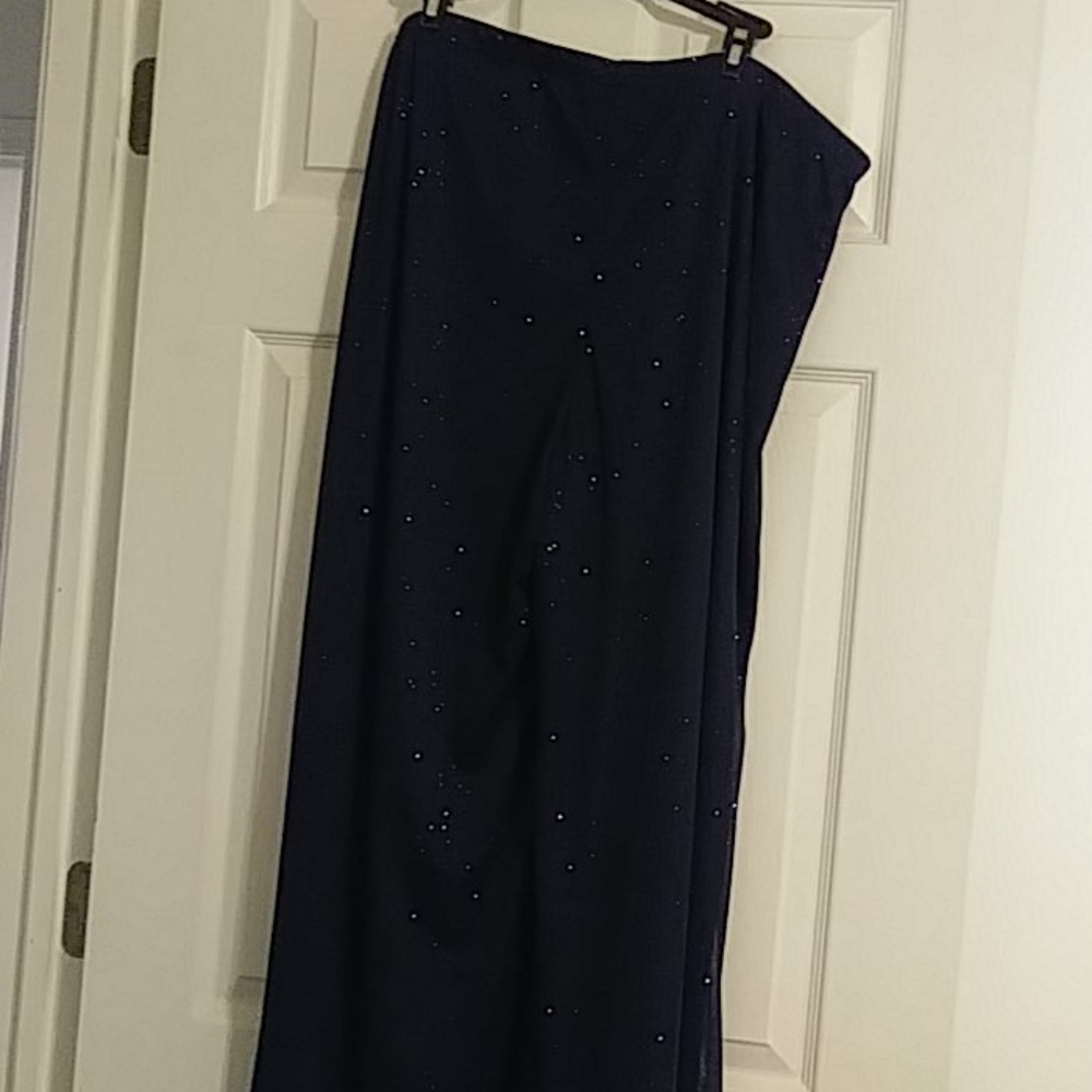 Navy blue palazzo pants